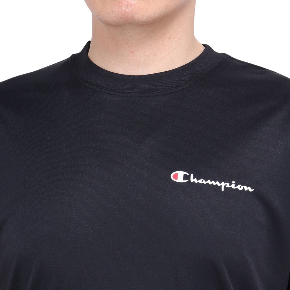 チャンピオン（CHAMPION）（メンズ）バスケットボールウェア ショートスリーブTシャツ C3-ZB312 090 速乾