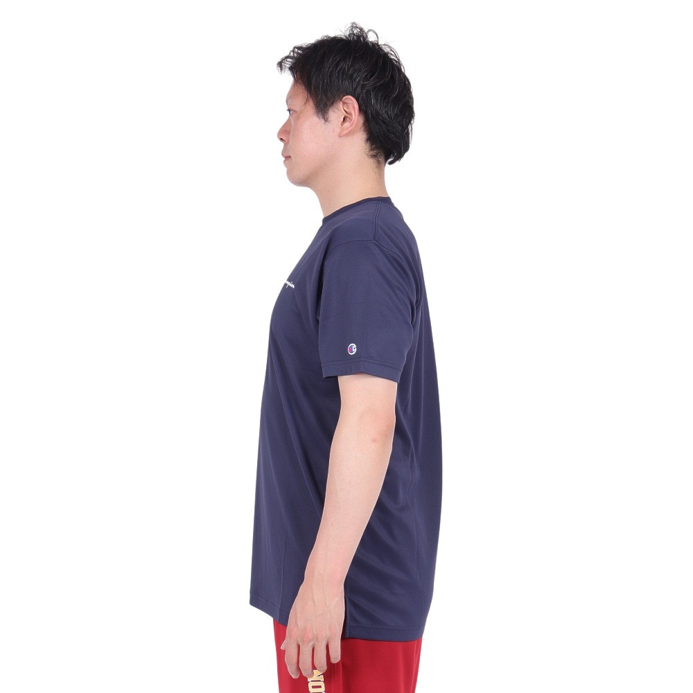 チャンピオン（CHAMPION）（メンズ）バスケットボールウェア ショートスリーブTシャツ C3-ZB312 370 速乾
