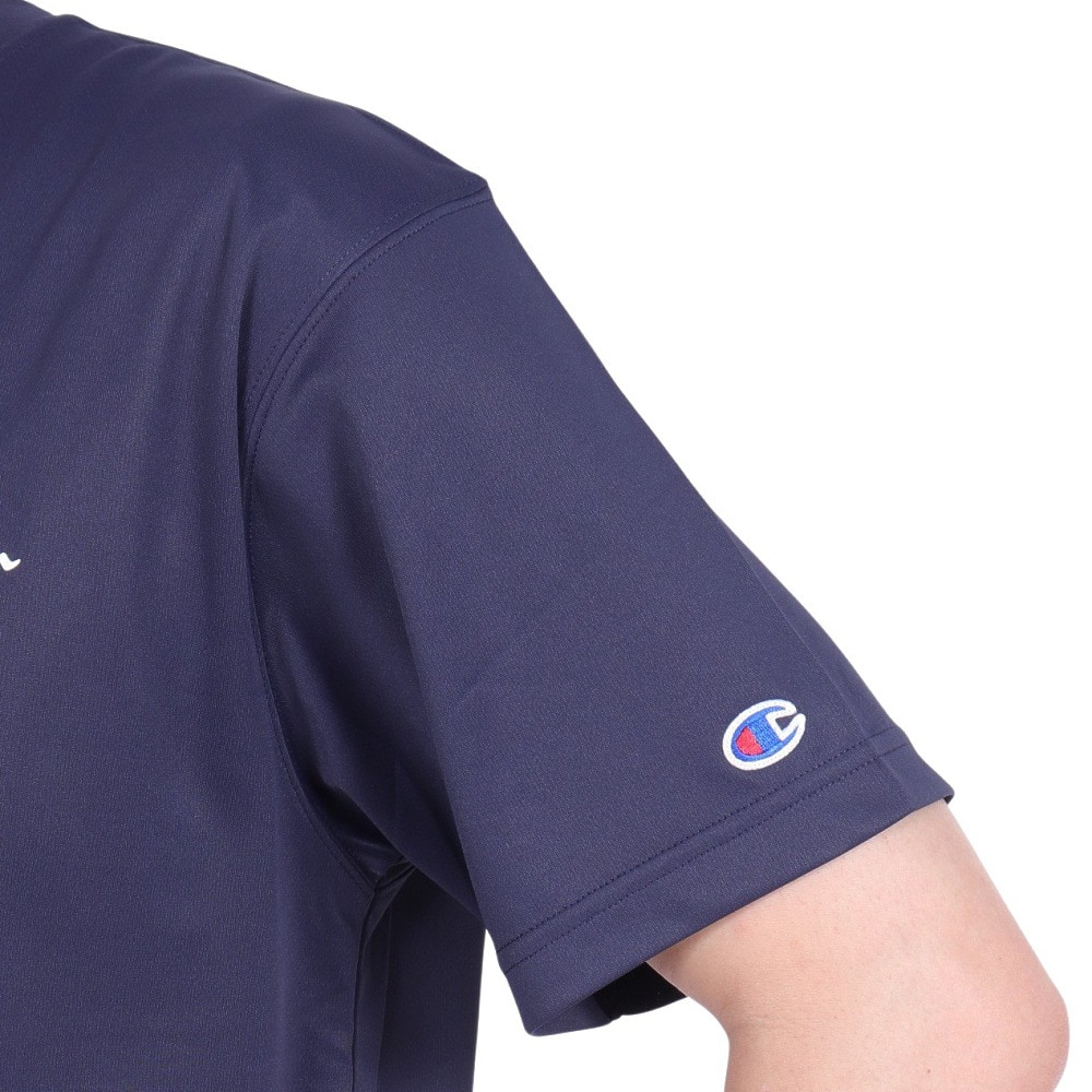 チャンピオン（CHAMPION）（メンズ）バスケットボールウェア ショートスリーブTシャツ C3-ZB312 370 速乾