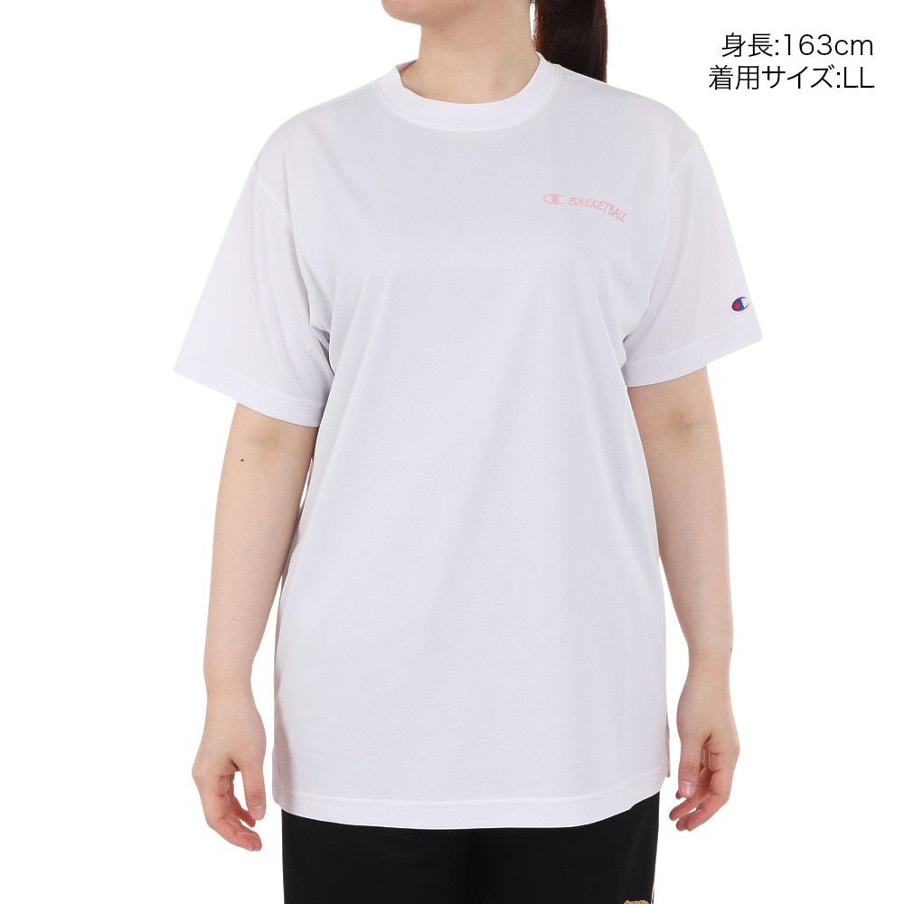 チャンピオン（CHAMPION）（レディース）バスケットボールウェア ウィメンズ ショートスリーブTシャツ CW-ZB316 010