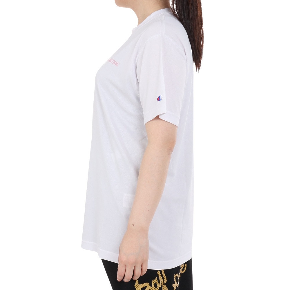 チャンピオン（CHAMPION）（レディース）バスケットボールウェア ウィメンズ ショートスリーブTシャツ CW-ZB316 010 速乾