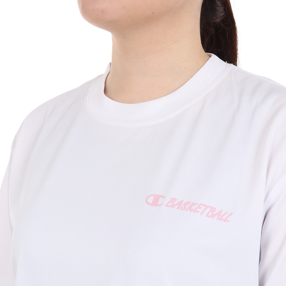 チャンピオン（CHAMPION）（レディース）バスケットボールウェア ウィメンズ ショートスリーブTシャツ CW-ZB316 010 速乾