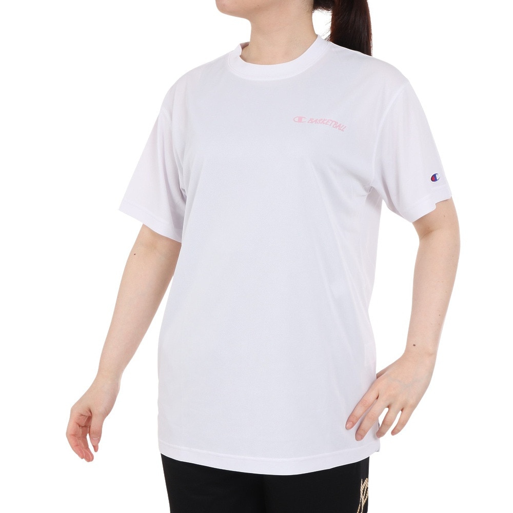 チャンピオン（CHAMPION）（レディース）バスケットボールウェア ウィメンズ ショートスリーブTシャツ CW-ZB316 010 速乾