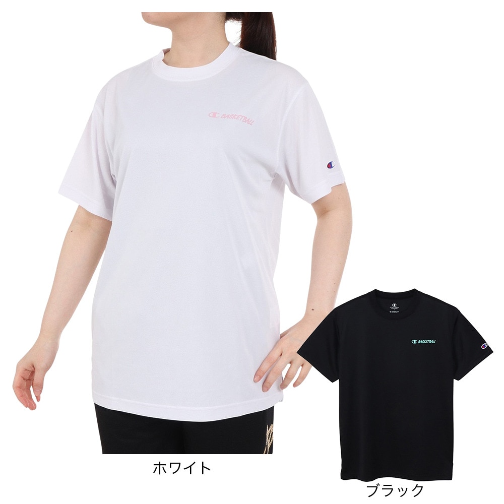 チャンピオン（CHAMPION）（レディース）バスケットボールウェア ウィメンズ ショートスリーブTシャツ CW-ZB316 010 速乾