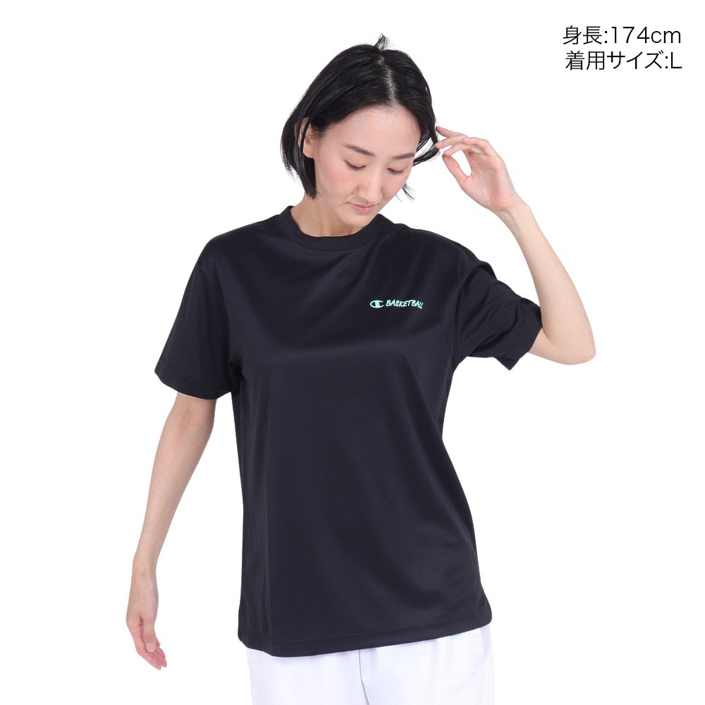 チャンピオン（CHAMPION）（レディース）バスケットボールウェア ウィメンズ ショートスリーブTシャツ CW-ZB316 090