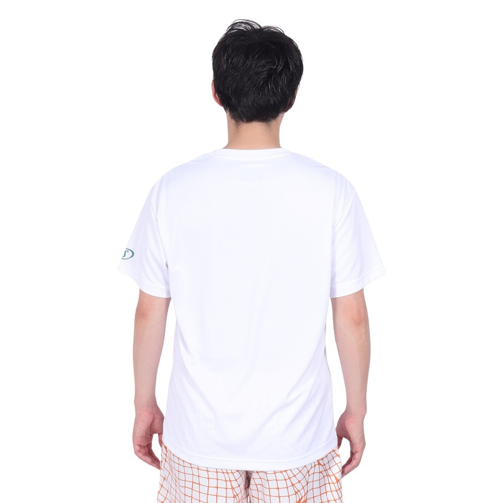 スポルディング（SPALDING）（メンズ）バスケットボールウェア Tシャツ オーバーラップド カモ ロゴ SMT24004 速乾 UVカット