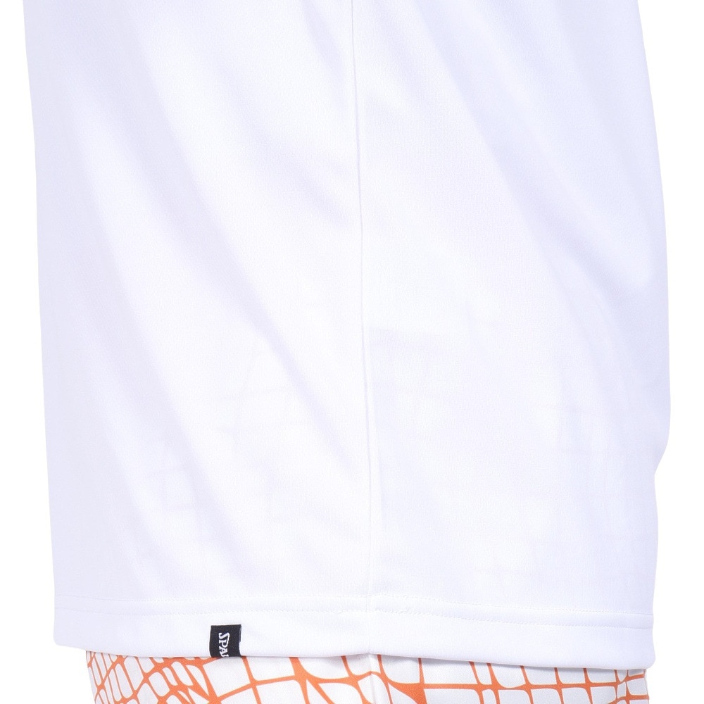 スポルディング（SPALDING）（メンズ）バスケットボールウェア Tシャツ オーバーラップド カモ ロゴ SMT24004 速乾 UVカット