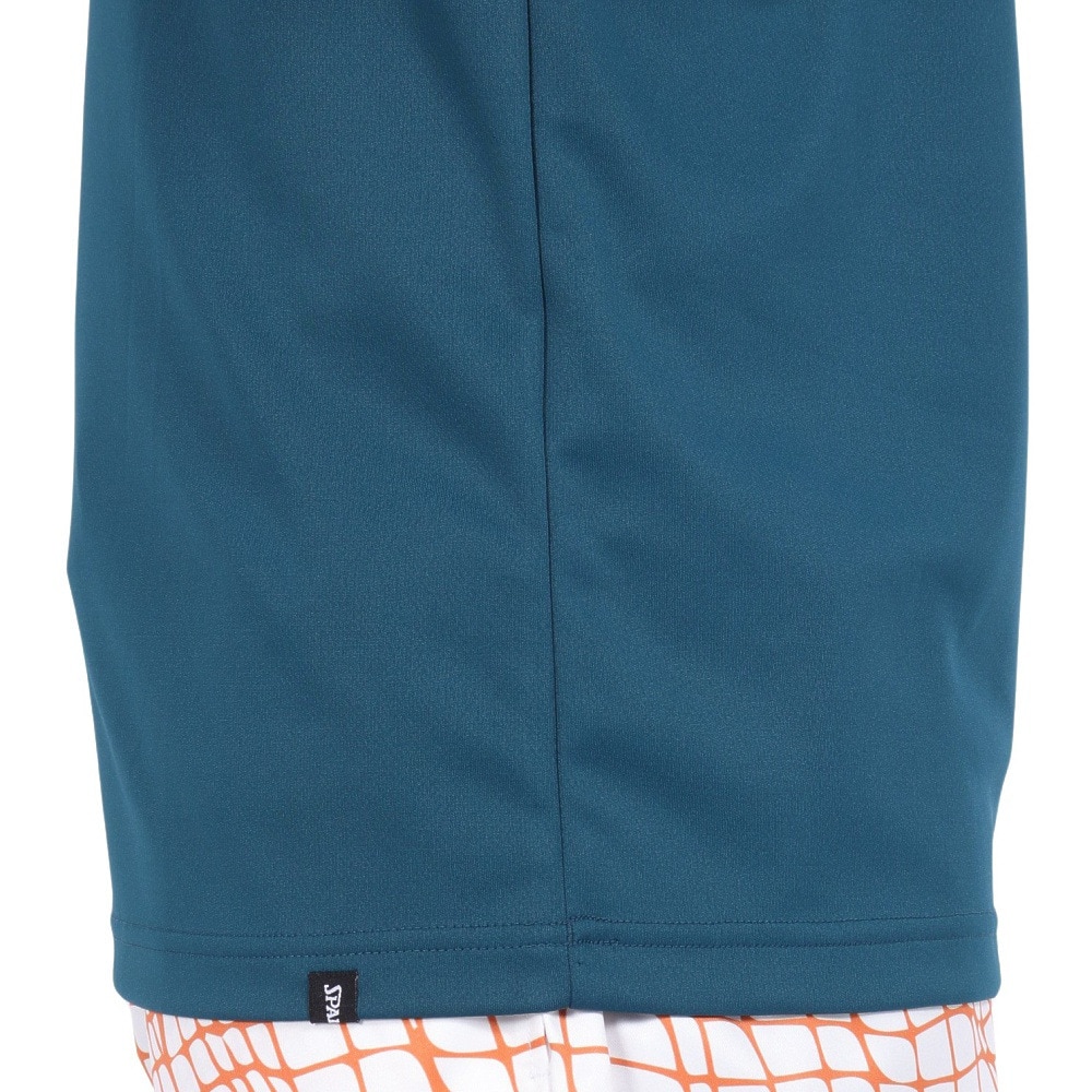 スポルディング（SPALDING）（メンズ）バスケットボールウェア Tシャツ オーバーラップド カモ ロゴ SMT24004SP 速乾 UVカット