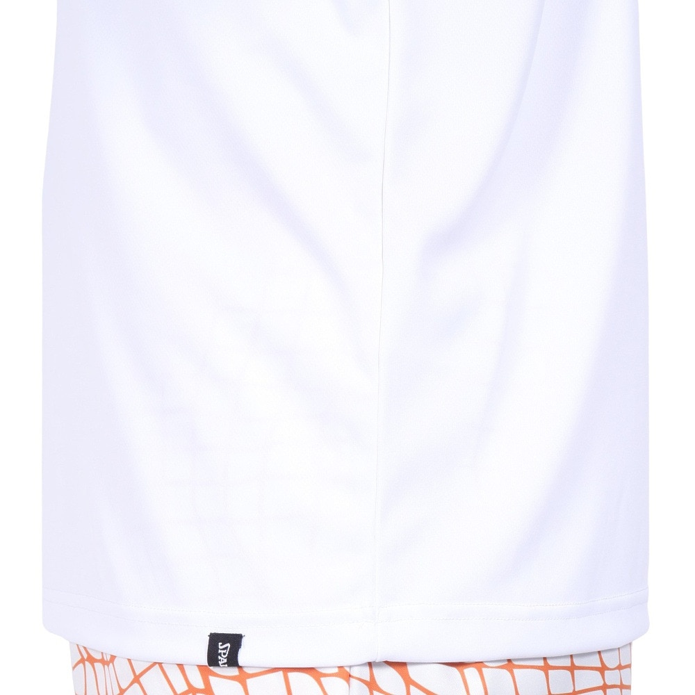 スポルディング（SPALDING）（メンズ）バスケットボールウェア Tシャツ ネオン トロピカル ボール プリント SMT24008 速乾 UVカット