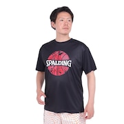 (メンズ)バスケットボールウェア Tシャツ ネオン トロピカル ボール プリント SMT24008