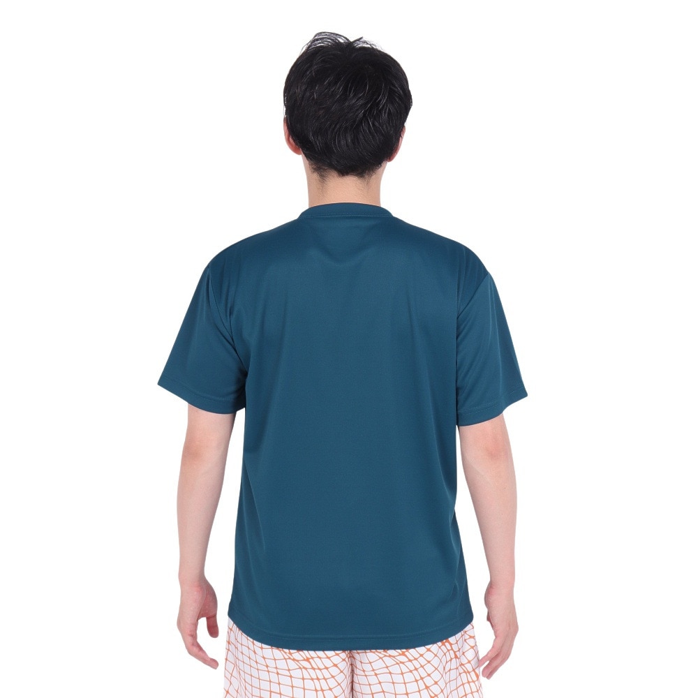 スポルディング（SPALDING）（メンズ）バスケットボールウェア Tシャツ ネオン トロピカル ボール プリント SMT24008SP 速乾 UVカット
