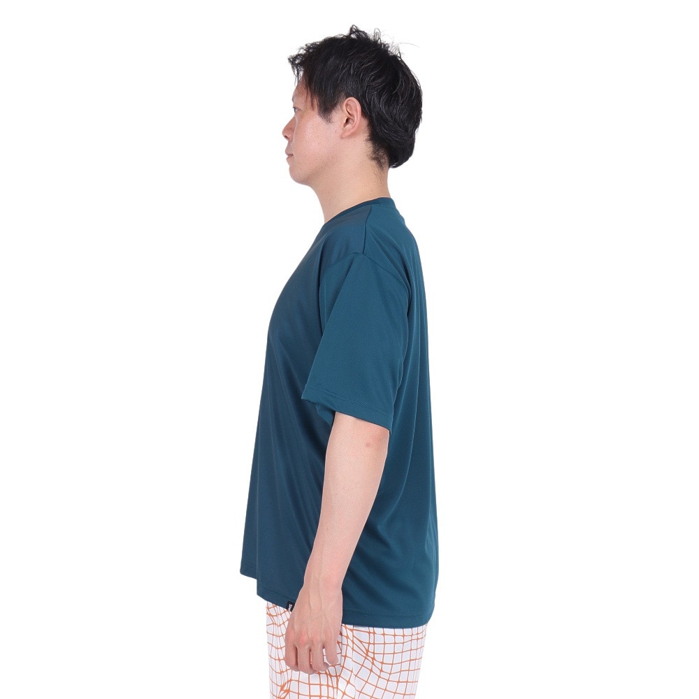 スポルディング（SPALDING）（メンズ）バスケットボールウェア Tシャツ ネオン トロピカル ロゴ SMT24010SP 速乾 UVカット