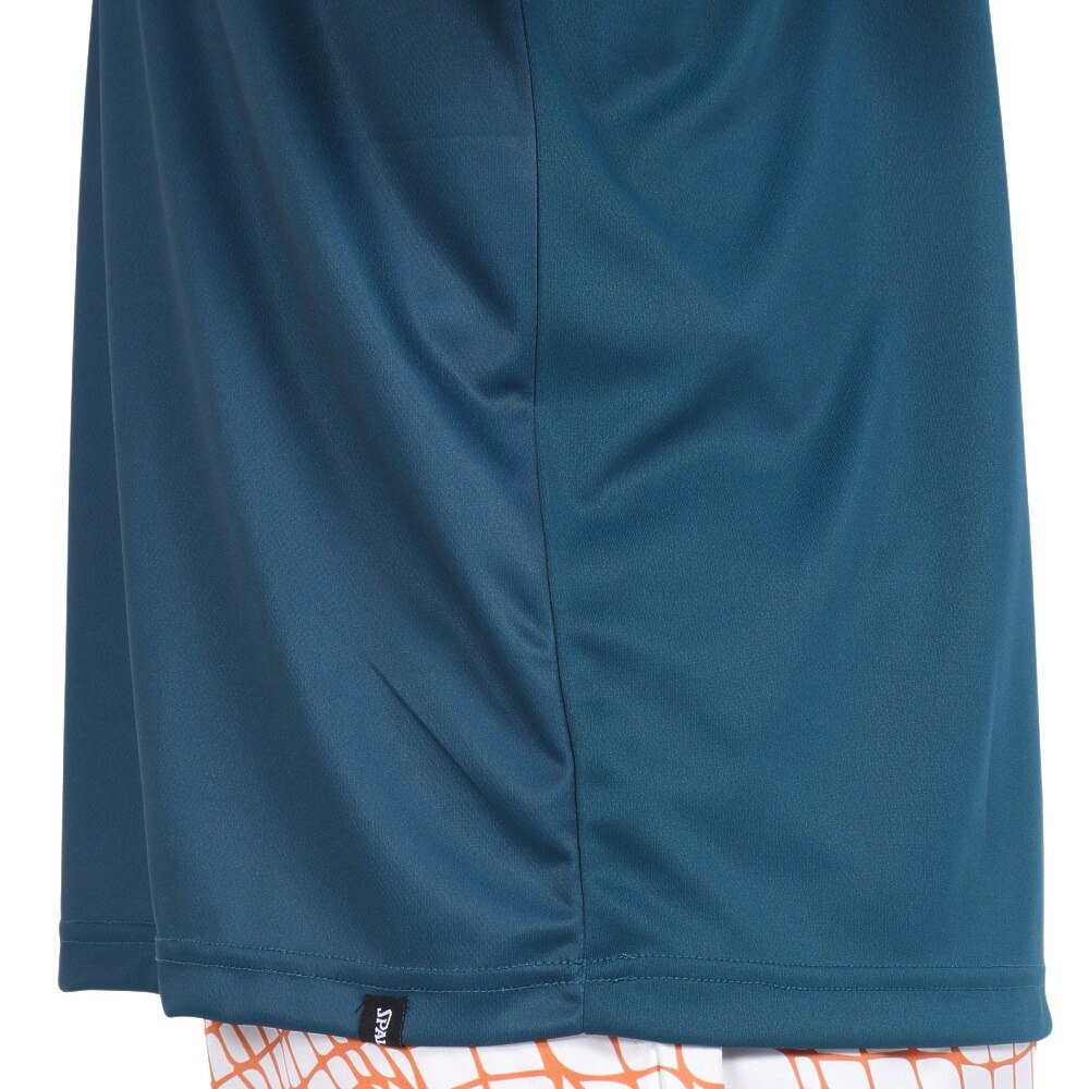 スポルディング（SPALDING）（メンズ）バスケットボールウェア Tシャツ ネオン トロピカル ロゴ SMT24010SP 速乾 UVカット
