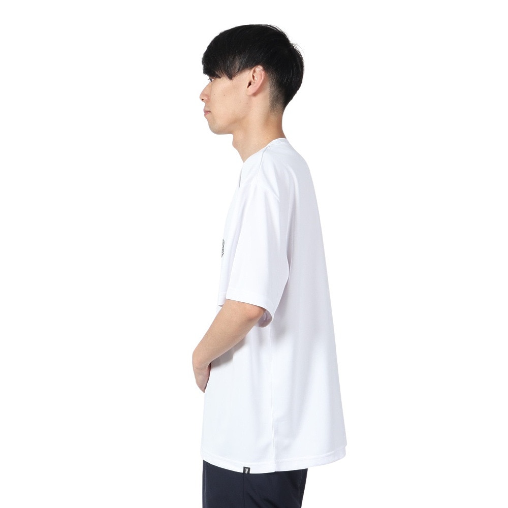 スポルディング（SPALDING）（メンズ）バスケットボールウェア Tシャツ ビーグル グラフィティ SMT24018 速乾 UVカット
