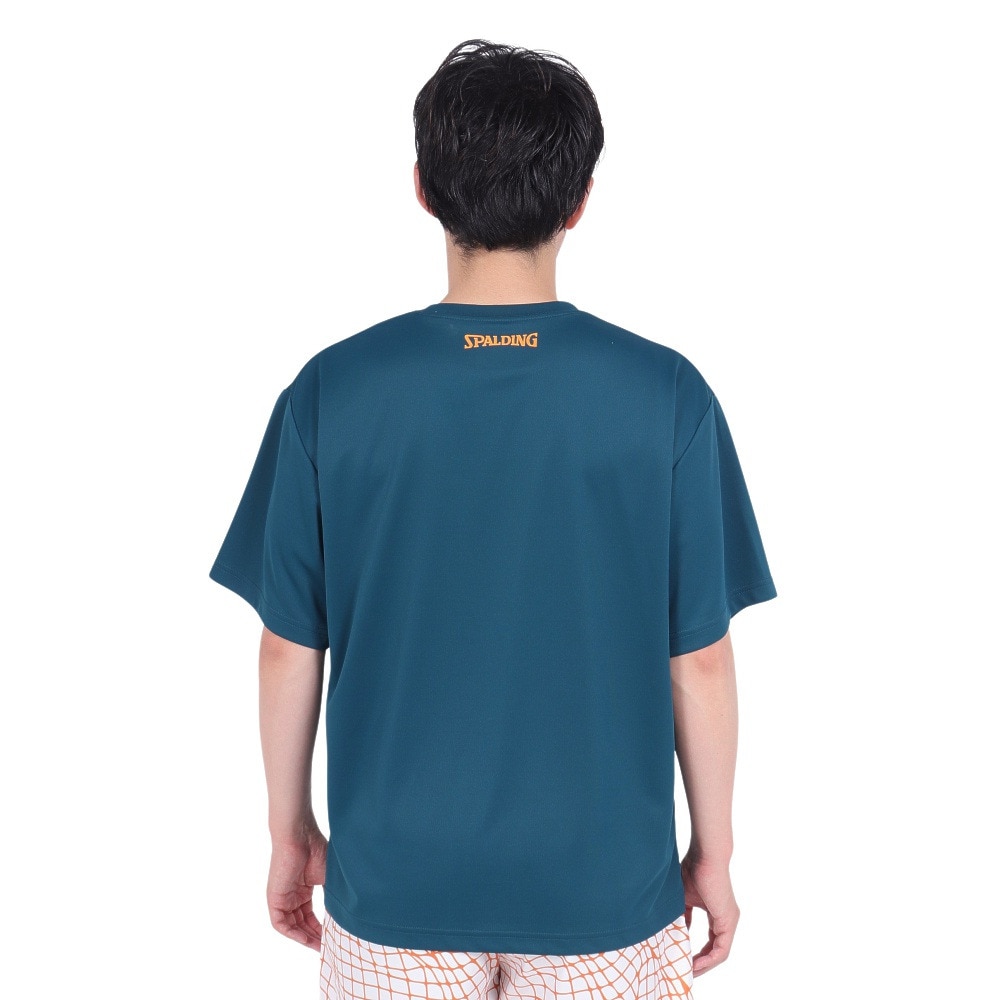 スポルディング（SPALDING）（メンズ）バスケットボールウェア Tシャツ ビーグル グラフィティ SMT24018SP 速乾 UVカット