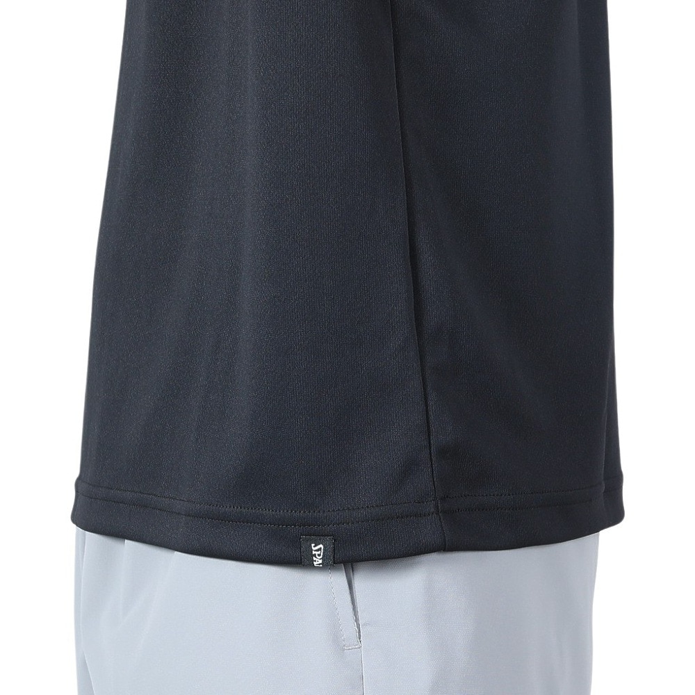 スポルディング（SPALDING）（メンズ）バスケットボールウェア Tシャツ テキサス ホーン ロゴ SMT24024TXBK 速乾 UVカット