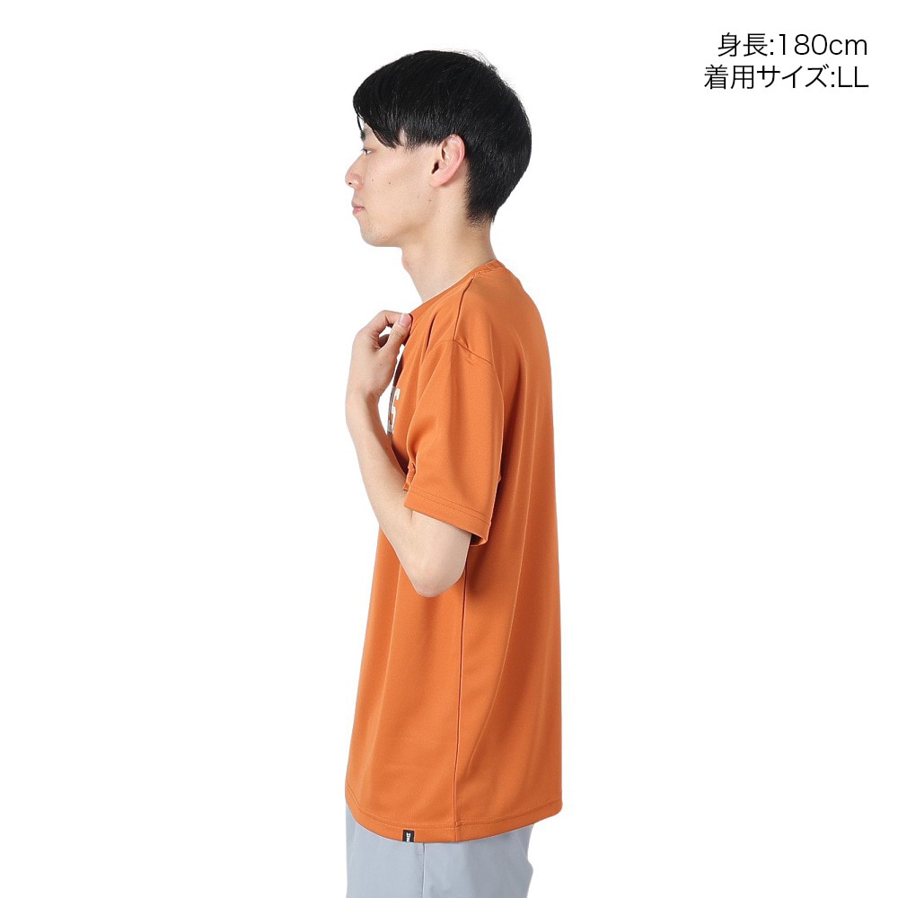スポルディング（SPALDING）（メンズ）バスケットボールウェア Tシャツ テキサス ホーン ロゴ SMT24024TXBO 速乾 UVカット