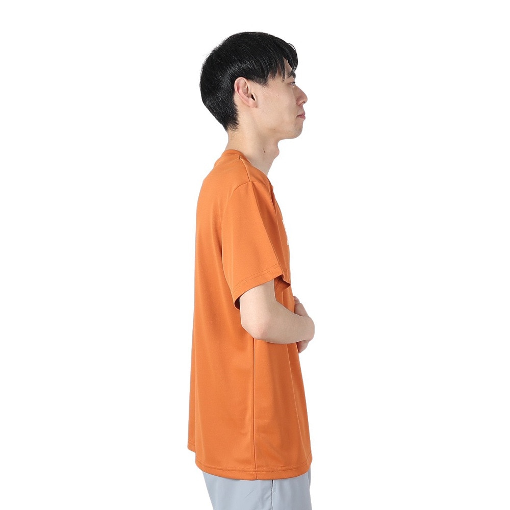 スポルディング（SPALDING）（メンズ）バスケットボールウェア Tシャツ テキサス ホーン ロゴ SMT24024TXBO 速乾 UVカット