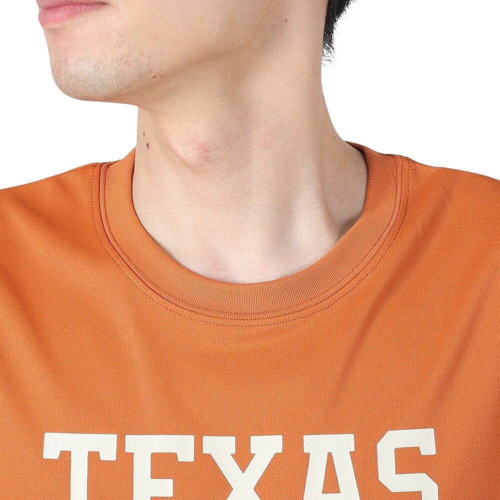 スポルディング（SPALDING）（メンズ）バスケットボールウェア Tシャツ テキサス ホーン ロゴ SMT24024TXBO 速乾 UVカット