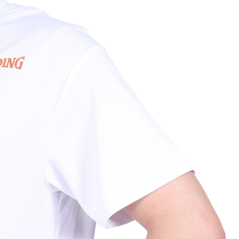 スポルディング（SPALDING）（メンズ）バスケットボールウェア Tシャツ テキサス ロング ホーンズ アーチ ロゴ SMT24032TX 速乾 UVカット