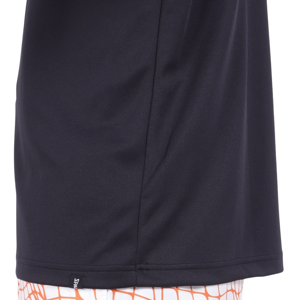 スポルディング（SPALDING）（メンズ）バスケットボールウェア Tシャツ テキサス ロング ホーンズ アーチ ロゴ SMT24032TXBK 速乾 UVカット