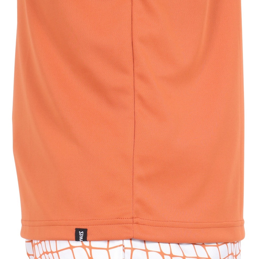 スポルディング（SPALDING）（メンズ）バスケットボールウェア Tシャツ テキサス ロング ホーンズ アーチ ロゴ SMT24032TXBO 速乾 UVカット