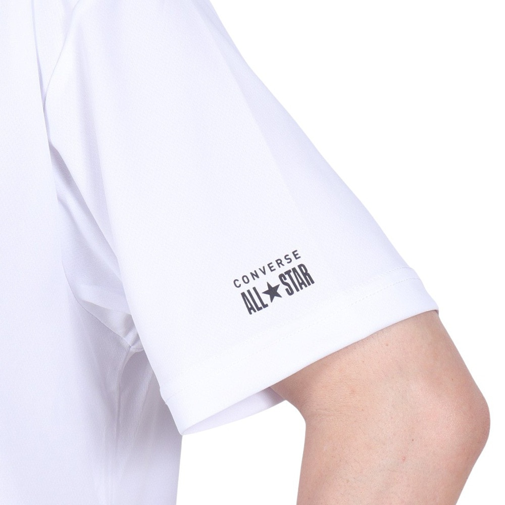 コンバース（CONVERSE）（メンズ、レディース）バスケットボールウェア プリントTシャツ CB241360-1119 速乾