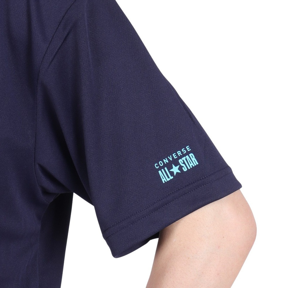 コンバース（CONVERSE）（メンズ、レディース）バスケットボールウェア プリントTシャツ CB241360-2900 速乾