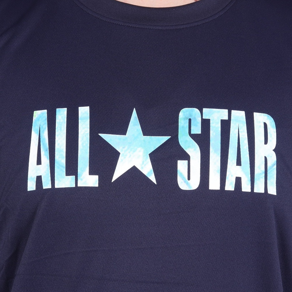 コンバース（CONVERSE）（メンズ、レディース）バスケットボールウェア プリントTシャツ CB241360-2900 速乾