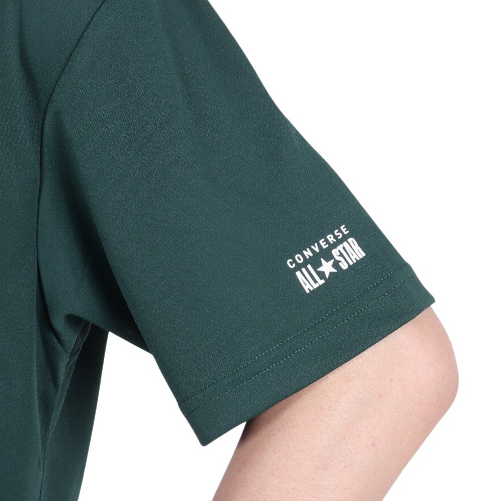 コンバース（CONVERSE）（メンズ、レディース）バスケットボールウェア プリントTシャツ CB241360-4700 速乾