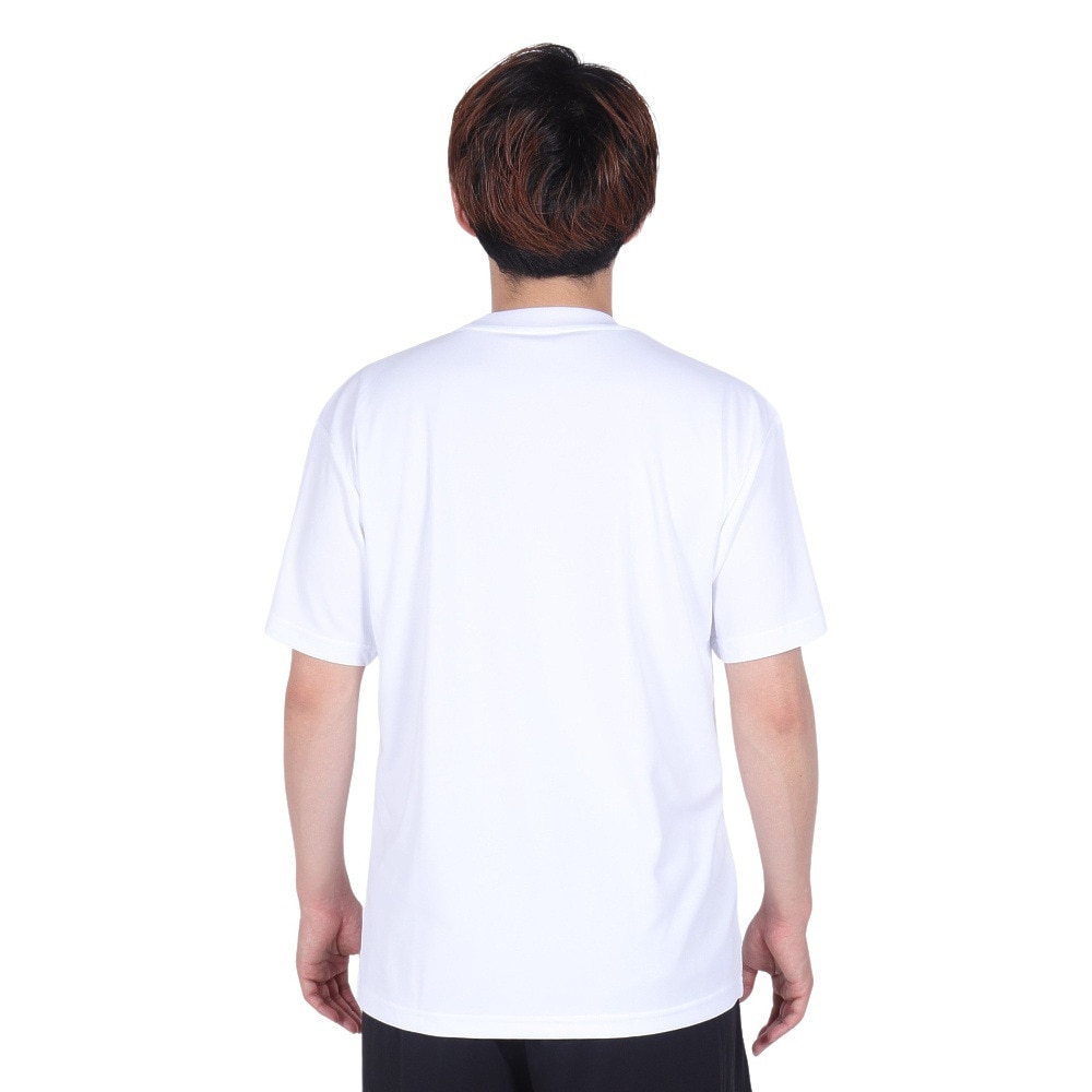 コンバース（CONVERSE）（メンズ、レディース）バスケットボールウェア プリントTシャツ CB241369-1100 速乾