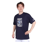 コンバース（CONVERSE）（メンズ、レディース）バスケットボールウェア プリントTシャツ CB241370-2900