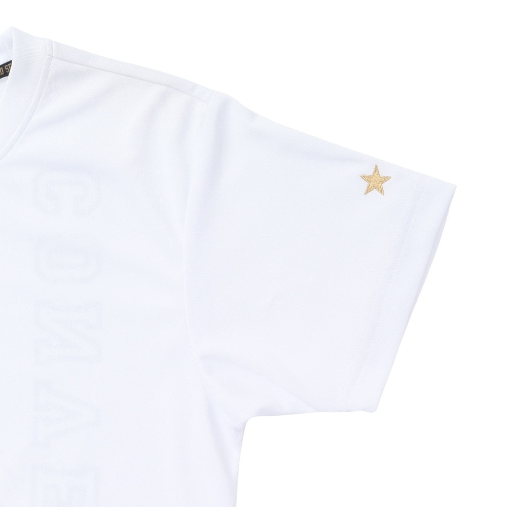 コンバース（CONVERSE）（メンズ、レディース）バスケットボールウェア ゴールドシリーズ プリントTシャツ CBG241352-1100
