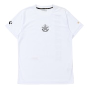 (メンズ、レディース)バスケットボールウェア ゴールドシリーズ プリントTシャツ CBG241352-1100