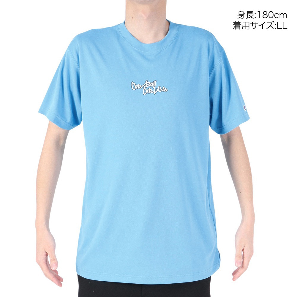 チャンピオン（CHAMPION）（メンズ）バスケットボールウェア 半袖Tシャツ C3-XB310 356 速乾 UVカット