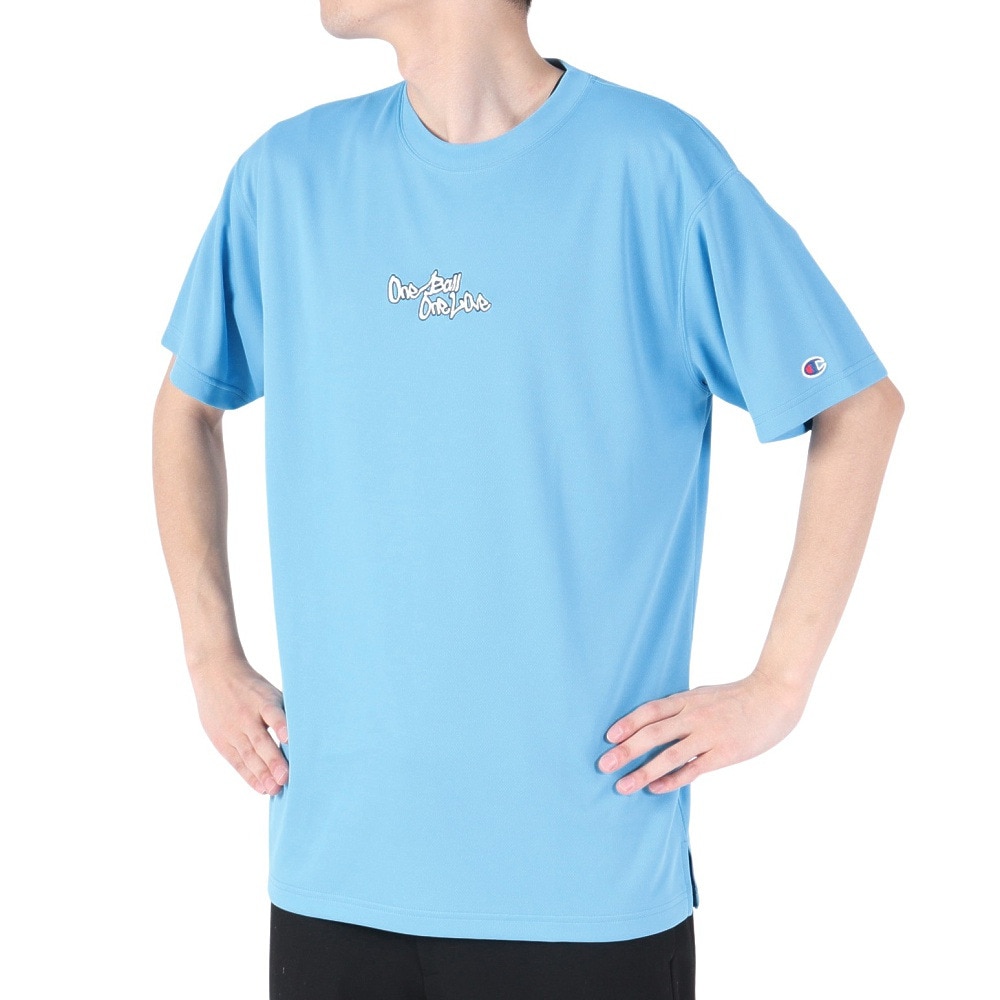 チャンピオン（CHAMPION）（メンズ）バスケットボールウェア 半袖Tシャツ C3-XB310 356 速乾 UVカット