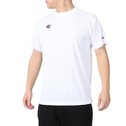 チャンピオン（CHAMPION）（メンズ）バスケットボールウェア 半袖Tシャツ C3-PS390 WHT 速乾 UVカット