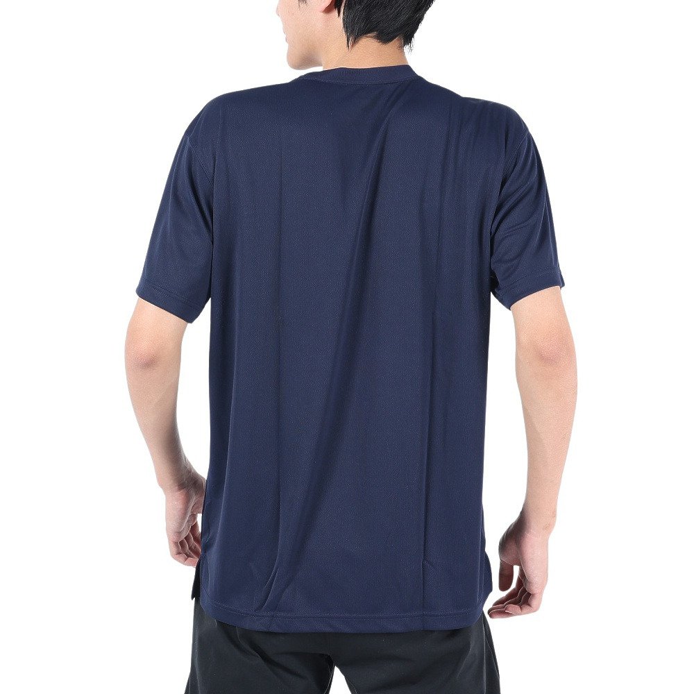 チャンピオン（CHAMPION）（メンズ）バスケットボールウェア 半袖Tシャツ C3-PS390 NVY 速乾 UVカット