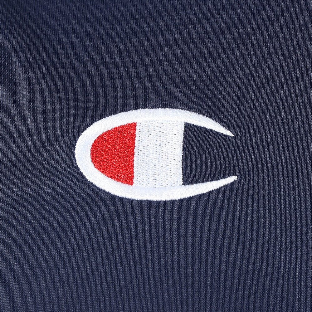 チャンピオン（CHAMPION）（メンズ）バスケットボールウェア 半袖Tシャツ C3-PS390 NVY 速乾 UVカット