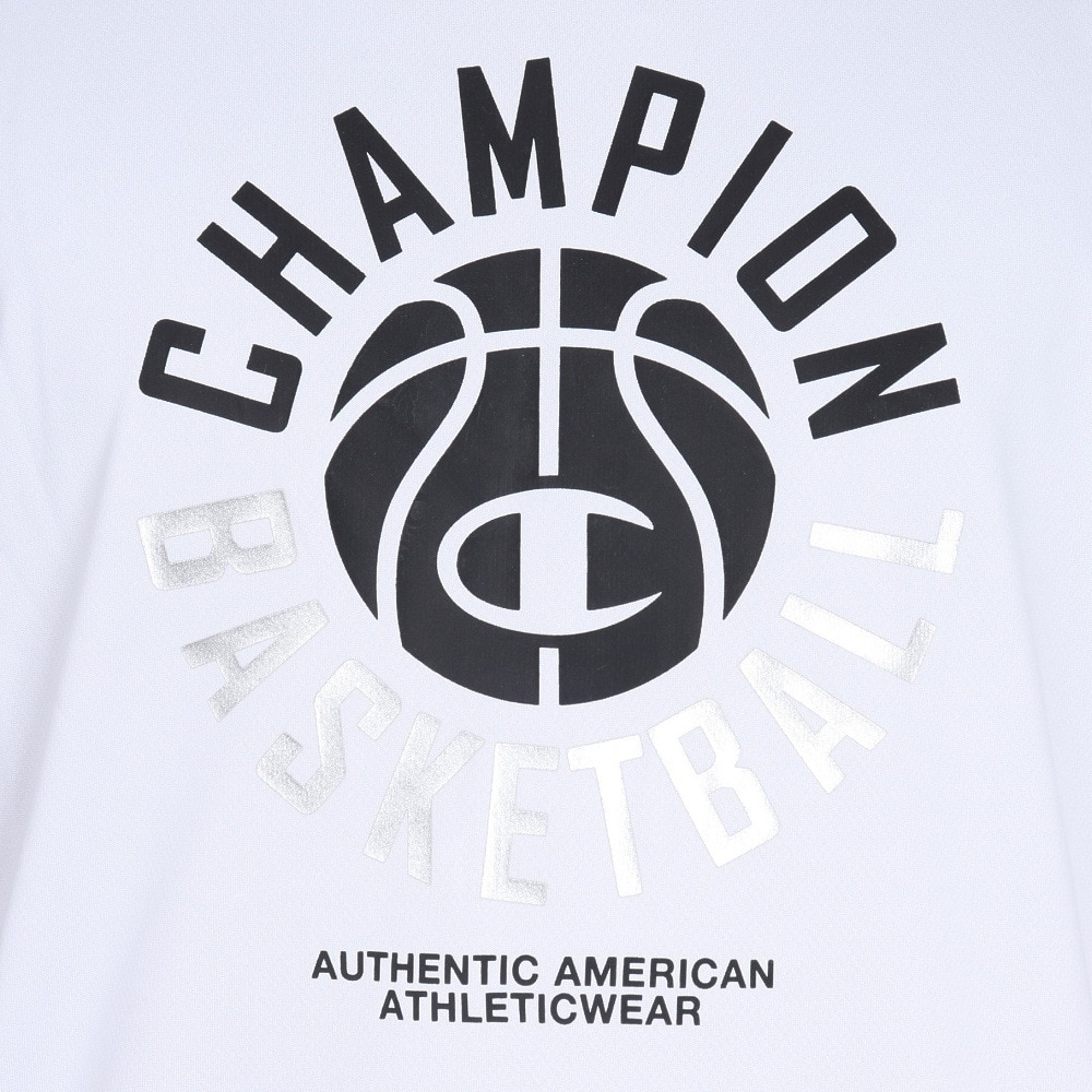 チャンピオン（CHAMPION）（メンズ）バスケットボールウェア ショートスリーブTシャツ C3-ZB313 010