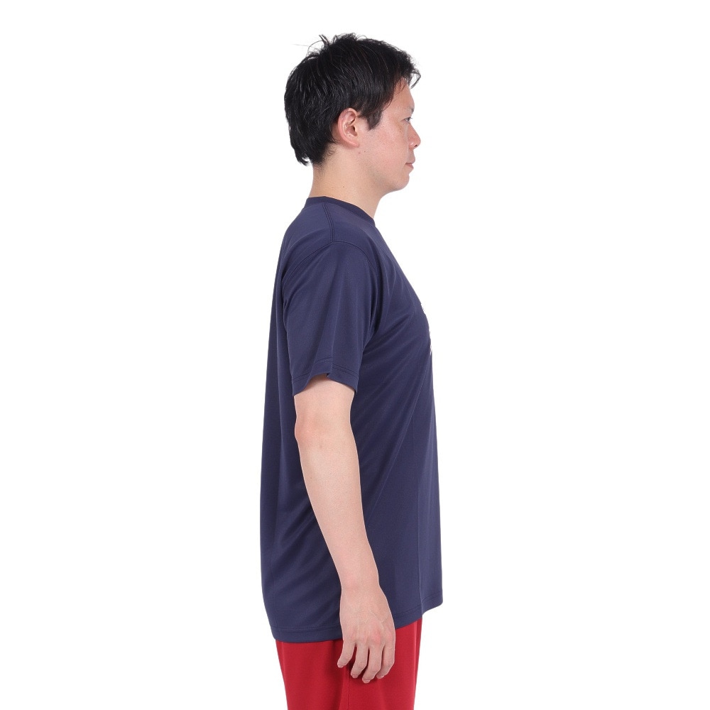 チャンピオン（CHAMPION）（メンズ）バスケットボールウェア ショートスリーブTシャツ C3-ZB313 370 速乾