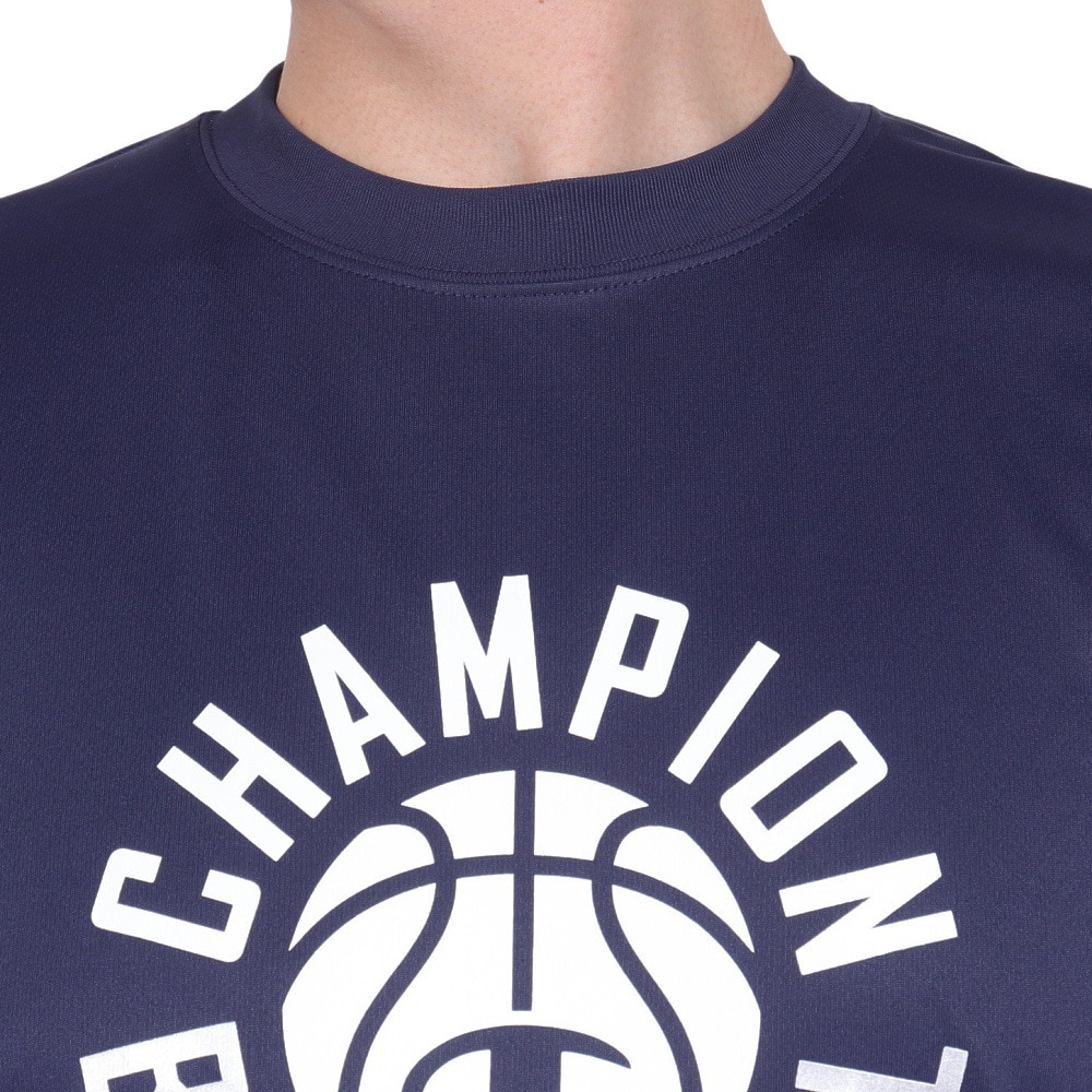 チャンピオン（CHAMPION）（メンズ）バスケットボールウェア ショートスリーブTシャツ C3-ZB313 370 速乾