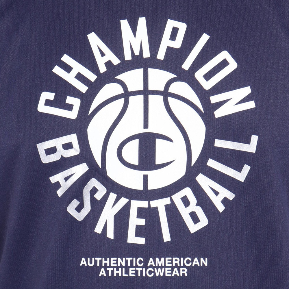 チャンピオン（CHAMPION）（メンズ）バスケットボールウェア ショートスリーブTシャツ C3-ZB313 370 速乾