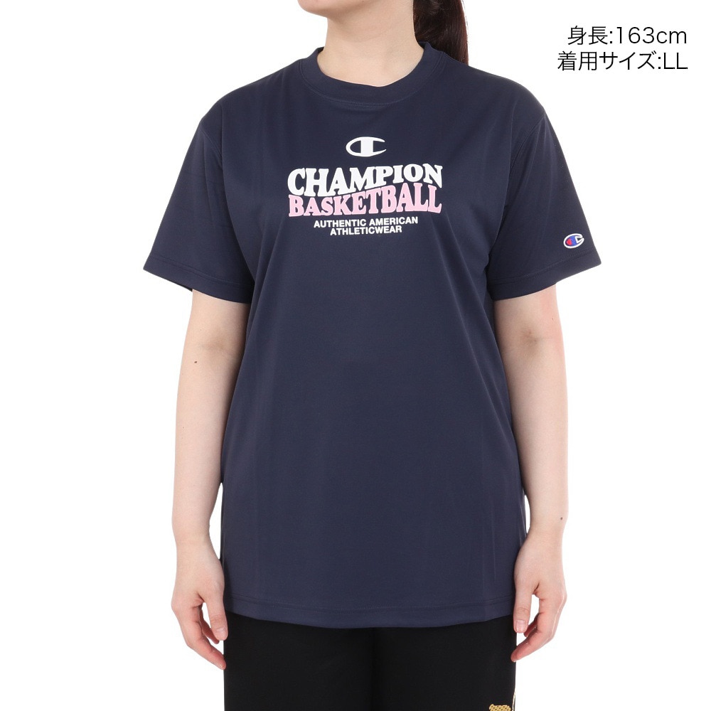 チャンピオン（CHAMPION）（レディース）バスケットボールウェア ウィメンズ ショートスリーブTシャツ CW-ZB317 370