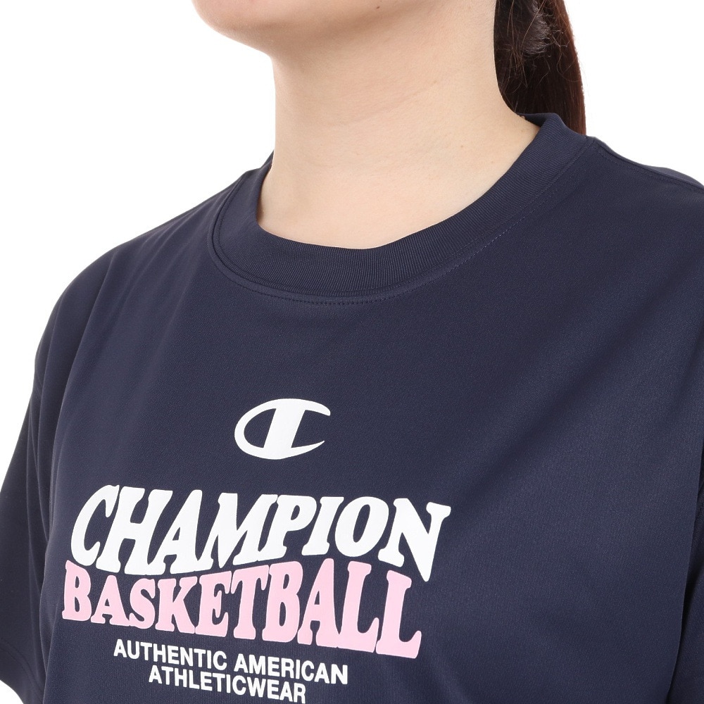 チャンピオン（CHAMPION）（レディース）バスケットボールウェア ウィメンズ ショートスリーブTシャツ CW-ZB317 370