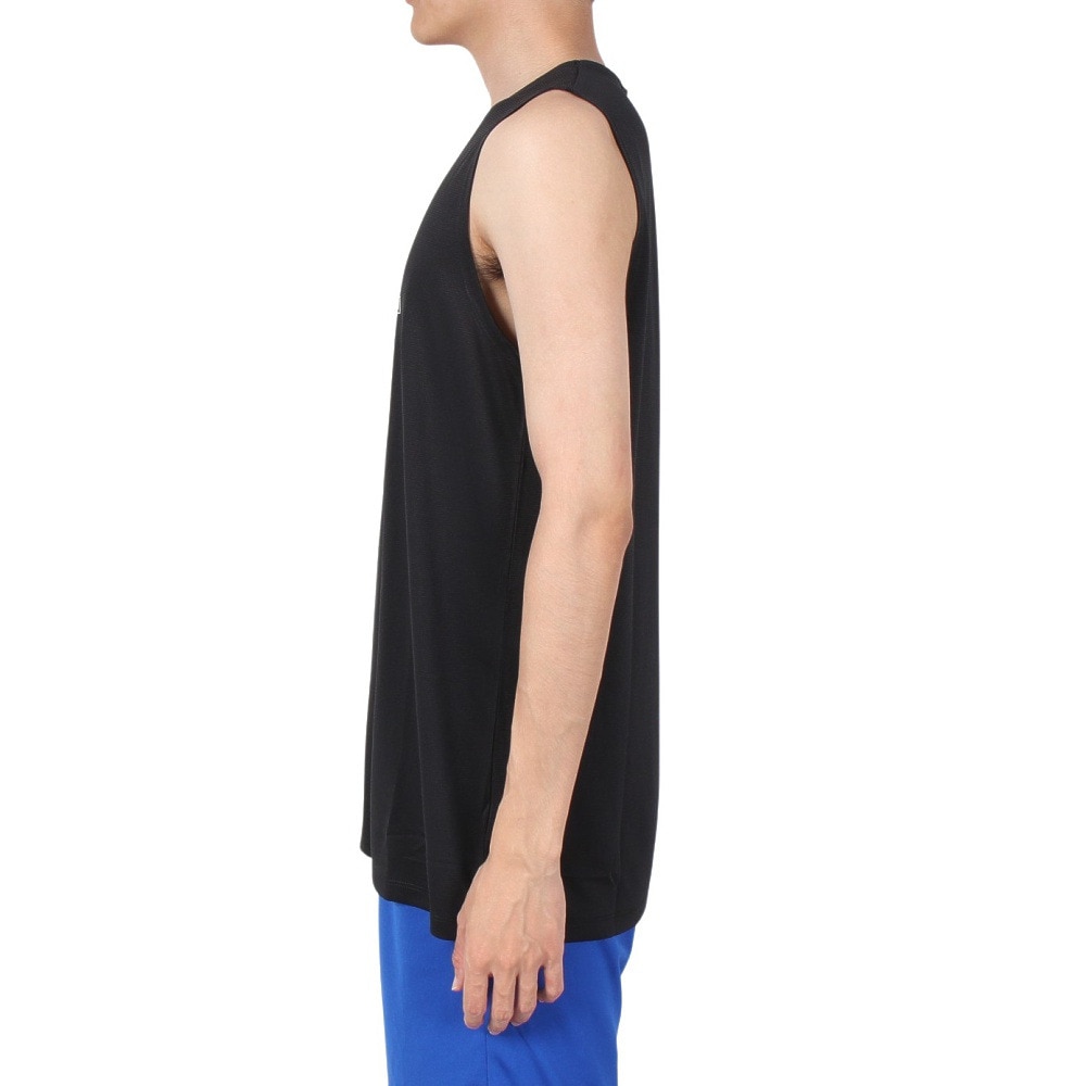 アクター（AKTR）（メンズ）バスケットボールウェア 1-PT AKTR LOGO スリーブレス Tシャツ 124-004005 BK