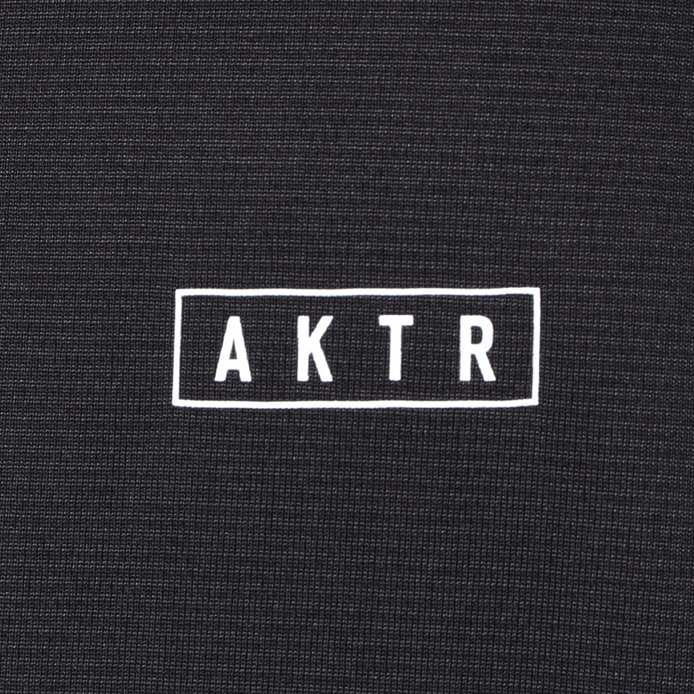 アクター（AKTR）（メンズ）バスケットボールウェア 1-PT AKTR LOGO スリーブレス Tシャツ 124-004005 BK