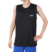 (メンズ)バスケットボールウェア 1-PT AKTR LOGO スリーブレス Tシャツ 124-004005 BK