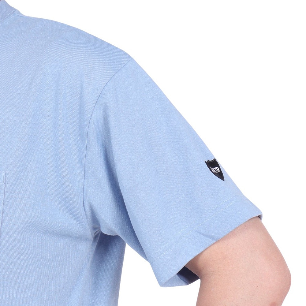 アクター（AKTR）（メンズ）バスケットボールウェア DRY TECH ポケット Tシャツ 124-008005 BL