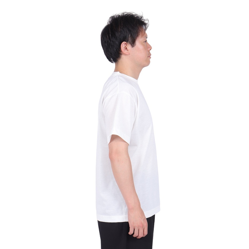 アクター（AKTR）（メンズ）バスケットボールウェア DRY TECH ポケット Tシャツ 124-008005 WH